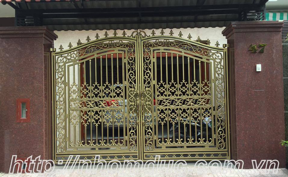 cổng nhôm đúc giá rẻ Fuco Bình Phước, cổng nhôm đúc giá rẻ Fuco Đồng Xoài, cổng nhôm đúc giá rẻ Fuco Bình Long