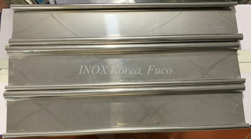 Cửa cuốn siêu trường INOX Korea dầy 1.4mm